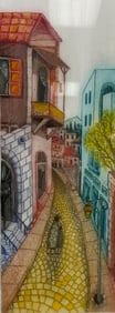 Elgi Painting  Alley in Safat