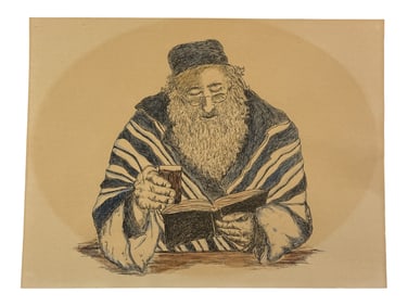 Rabbie Portrait Painting