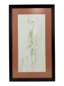 Vintage Lithograph Signed Shain and Numbered