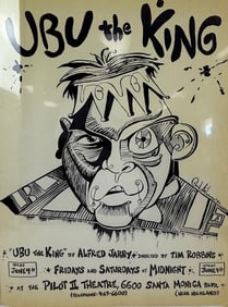 Vintage Poster Ubu the King Original Poster