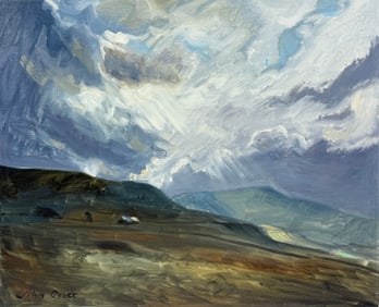 Vintage Painting Signed John Cooke