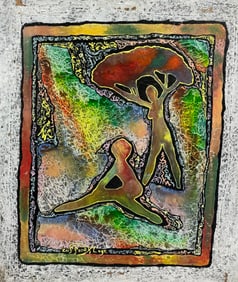 Vintage Painting by Clifford K Luge