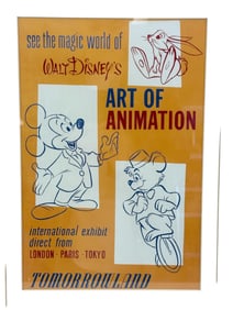 Rare Vintage Disney Poster