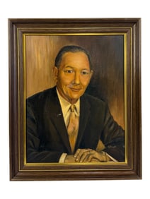 Oil painting on Canvas portriet Signed A.Strieff