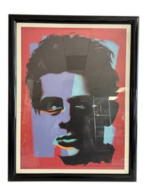 James Dean Artwork Signed and Dated 1988
