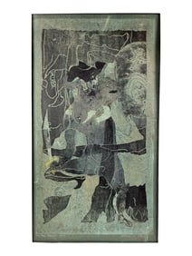 Vintage Limited Edition Painting on Paper