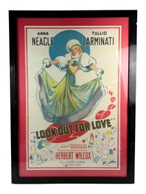 Vintage Poster for the 1937 film London Melody