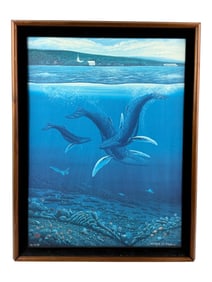 James H.O. Neill Art Work on Canvas Numbered