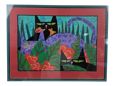 NANCY COFFELT PASTEL ON PAPER