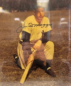 Joe DiMaggio Signed Photograph