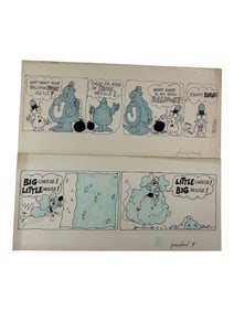 Vintage  Comic Strip Art Lot