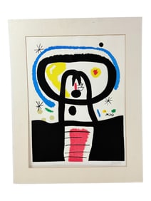 Miro Litoghraph Hand Signed