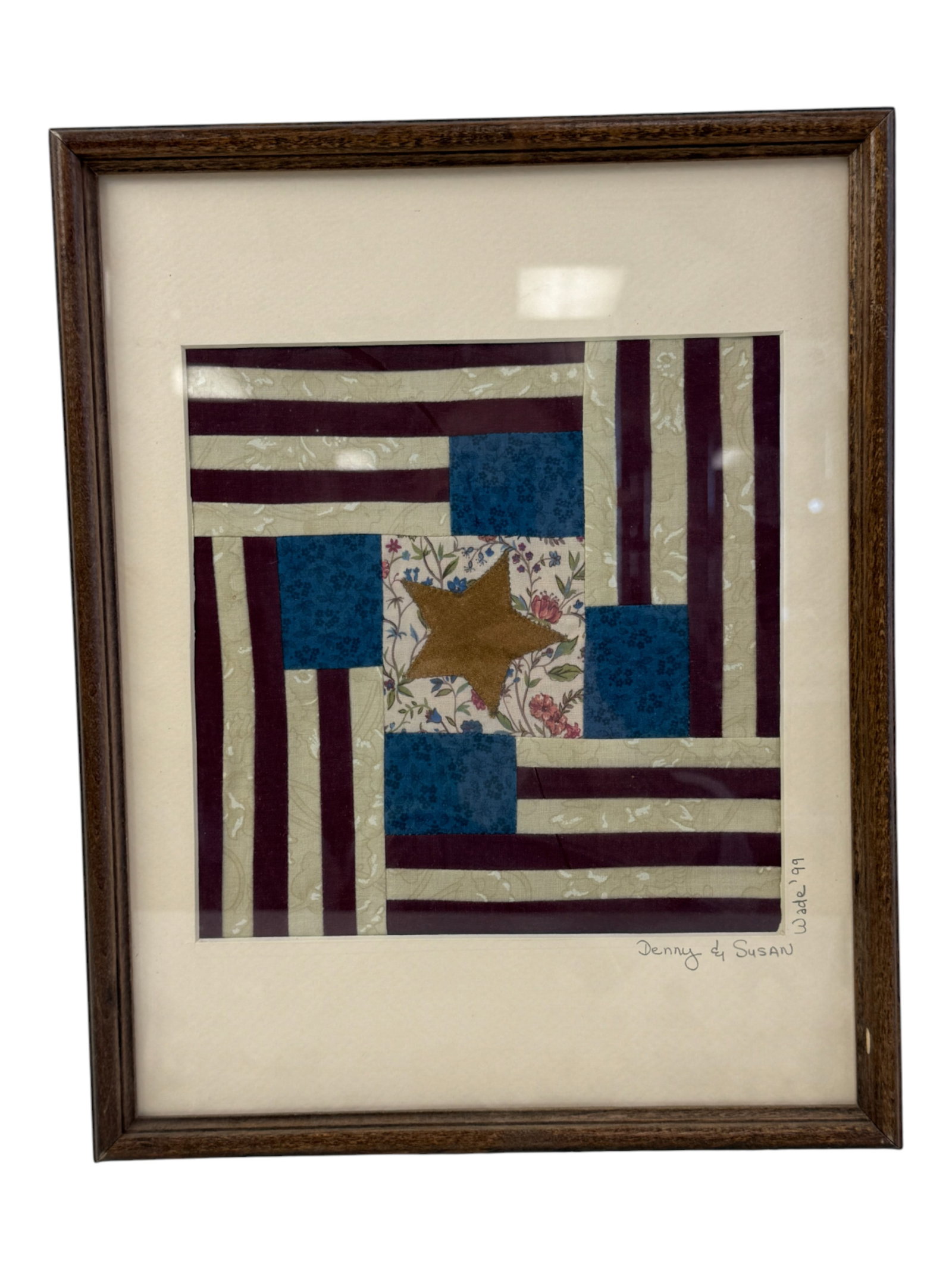 Vintage Collage Art Signed Susan Wade: Vintage Collage Art Signed Susan Wade. Size is 12" x 15"