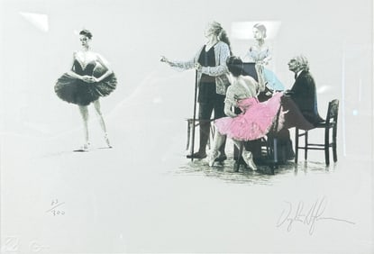 Vintage Lithograph HOFMANN, DOUGLAS Hand Signed and Numbered