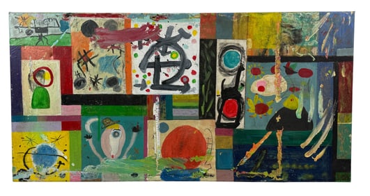 Vintage Collage  Painting