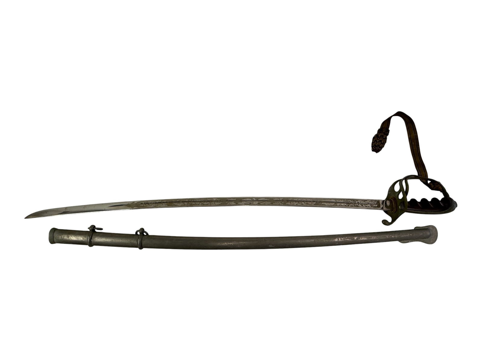 Antique Sabre with Scabbard (1 of 18)