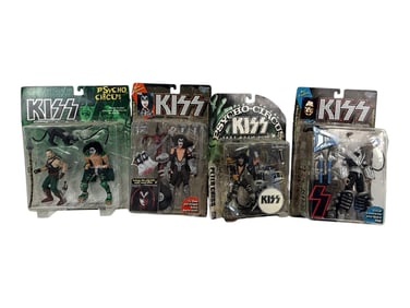 KISS Psycho Circus Action Figure Group