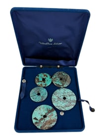 Turquoise Stone Disc Collection