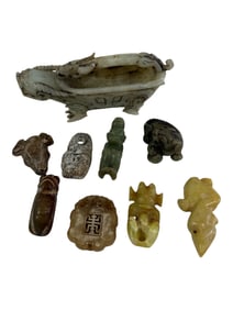 Chinese Hanging Scroll with Floral and Bird Motif