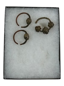 Metal Bracelet and Ornament Group