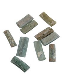 Ancient Roman Glass Fragment Group