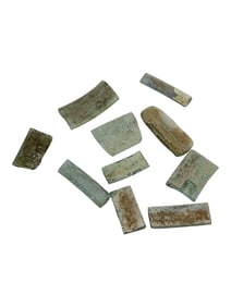 Ancient Roman Glass Fragment Group