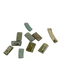 Ancient Roman Glass Fragment Group