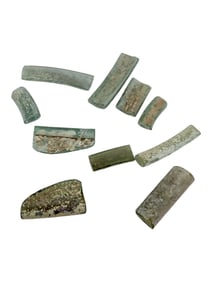 Ancient Roman Glass Fragment Group
