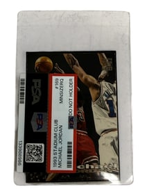 1993 Stadium Club Michael Jordan PSA