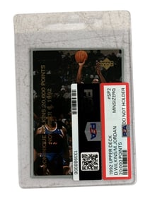 1992 Upper Deck Michael Jordan 20,000 Points PSA