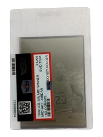 1992 Upper Deck Michael Jordan All-NBA Team PSA