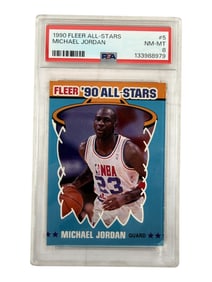 1990 FLEER ALL-STARS MICHAEL JORDAN Trading Card