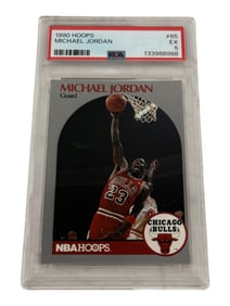 1990 Hoops Michael Jordan PSA 5