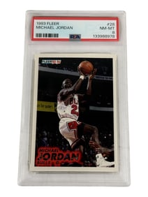 1993 Fleer Michael Jordan PSA 8