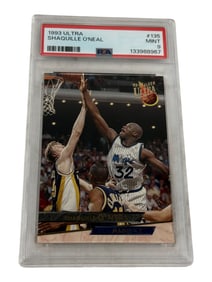 1993 Ultra Shaquille O'Neal PSA 9