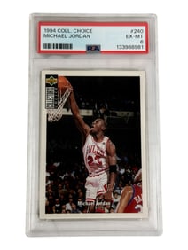 1994 Collector's Choice Michael Jordan PSA 6