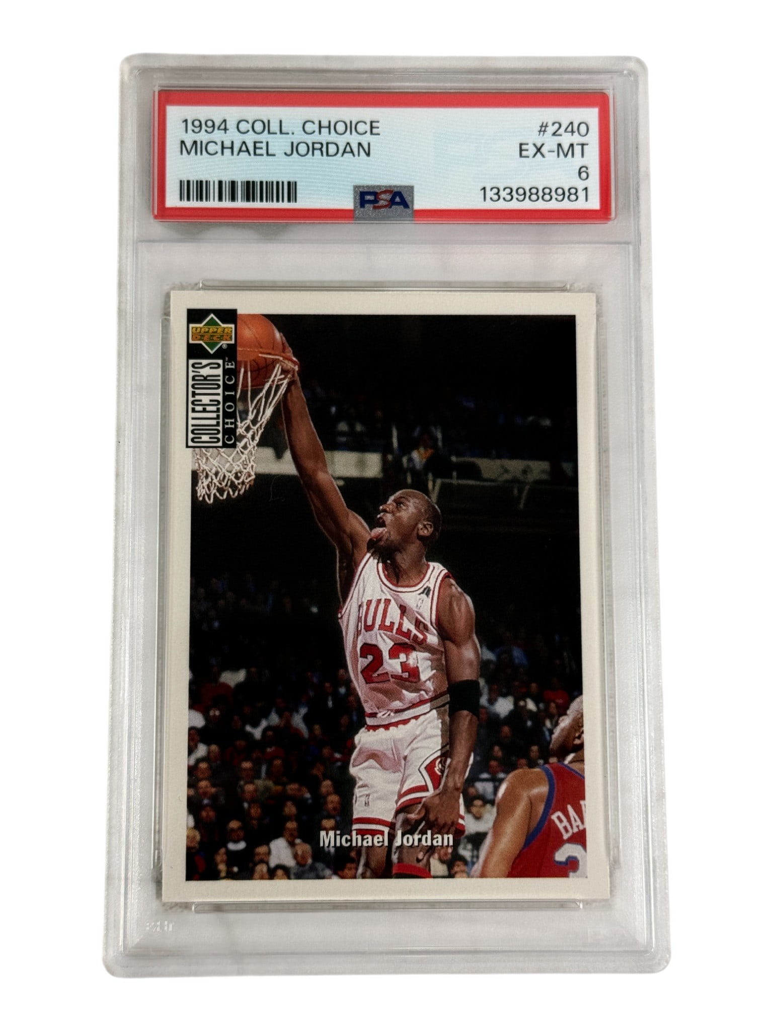 1994 Collector's Choice Michael Jordan PSA 6 (1 of 2)