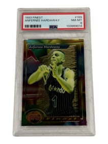 1993 Finest Anfernee Hardaway PSA 8