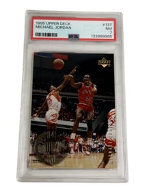 1995 Upper Deck Michael Jordan PSA 7