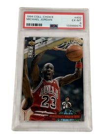 1994 Collector's Choice Michael Jordan PSA 6