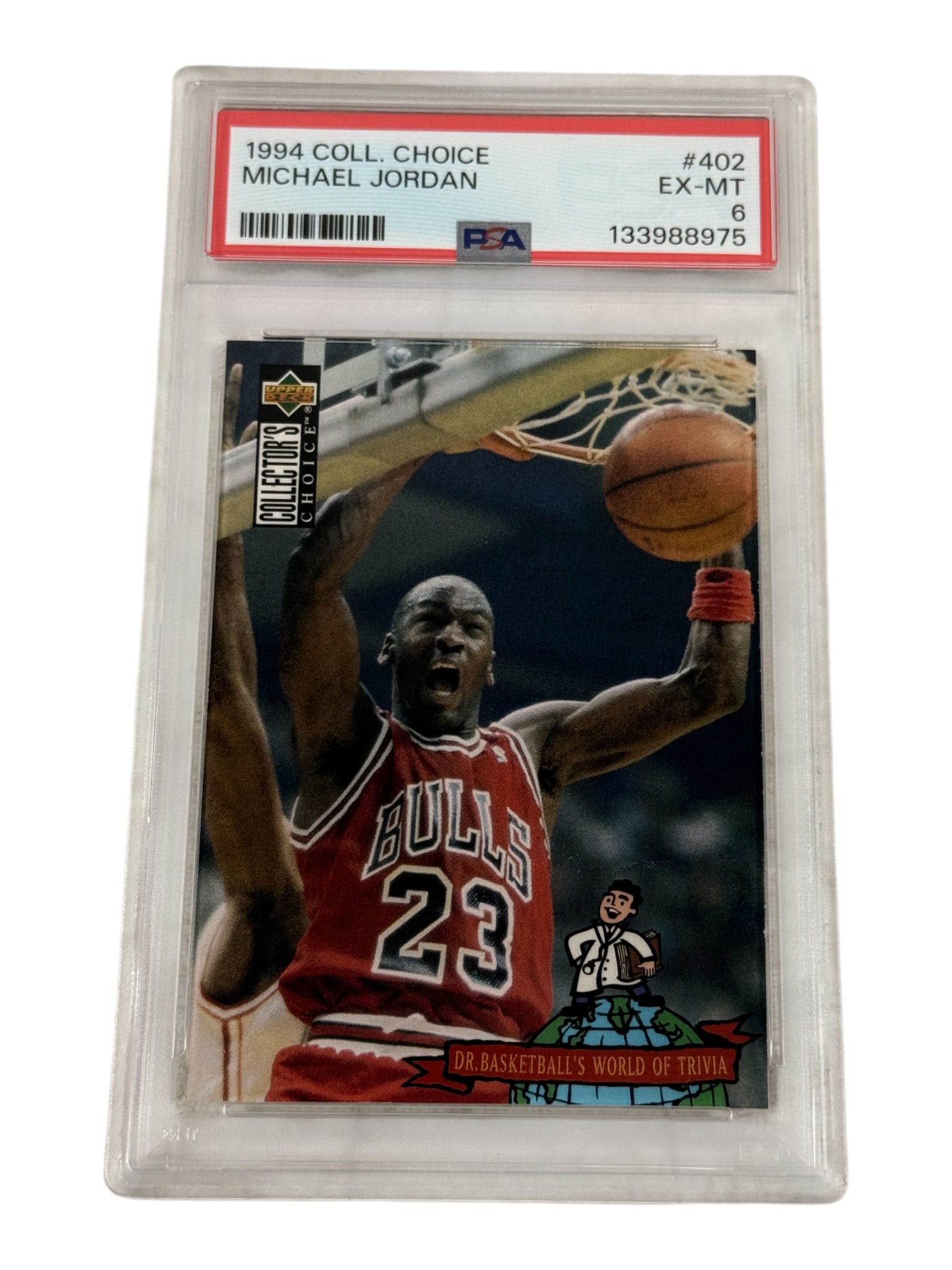 1994 Collector's Choice Michael Jordan PSA 6 (1 of 2)