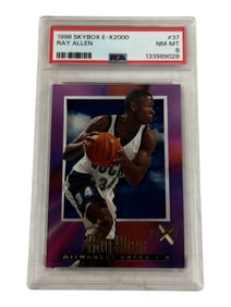 1996 Skybox E-X2000 Ray Allen PSA 8