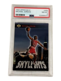 1993 Upper Deck Michael Jordan PSA 8