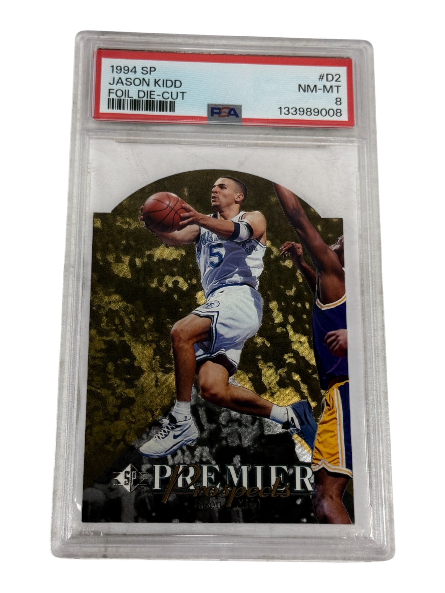 1994 SP Jason Kidd Foil Die-Cut PSA 8 (1 of 2)