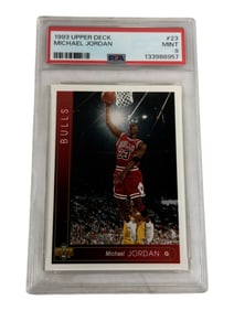 1993 Upper Deck Michael Jordan PSA 9