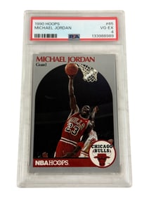 1990 Hoops Michael Jordan PSA 4