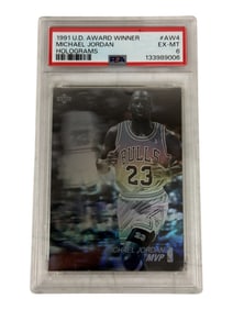 1993 Finest Hakeem Olajuwon PSA 8