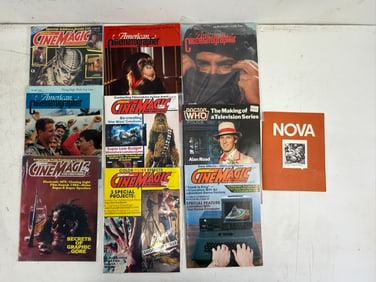 Vintage Cinemagic Magazine Collection