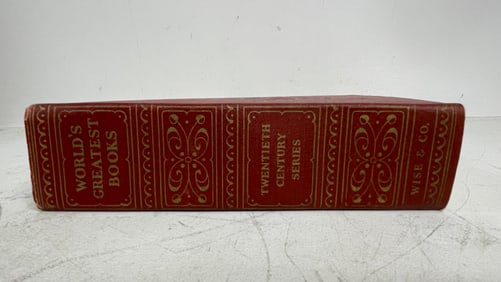 World's Greatest Books 20th Century Series Red Leather HC Book