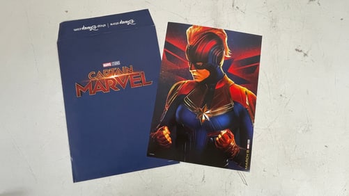 Disney Exclusive Captain Marvel Poster